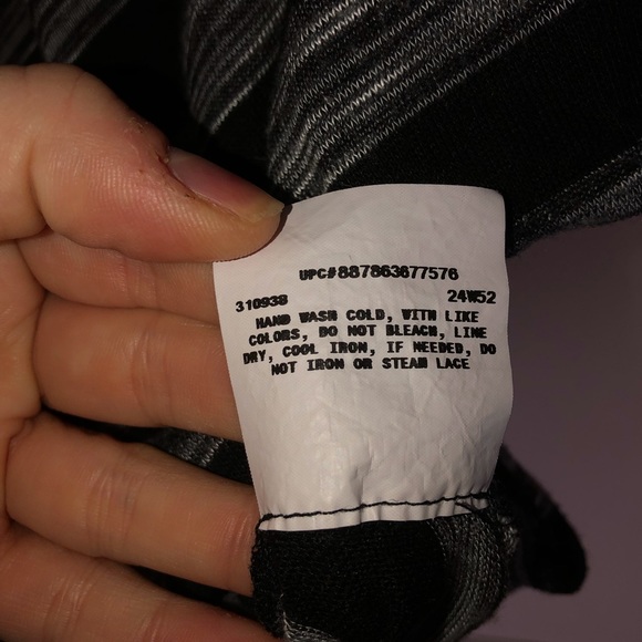 Black and gray Dressy top - Picture 4 of 5